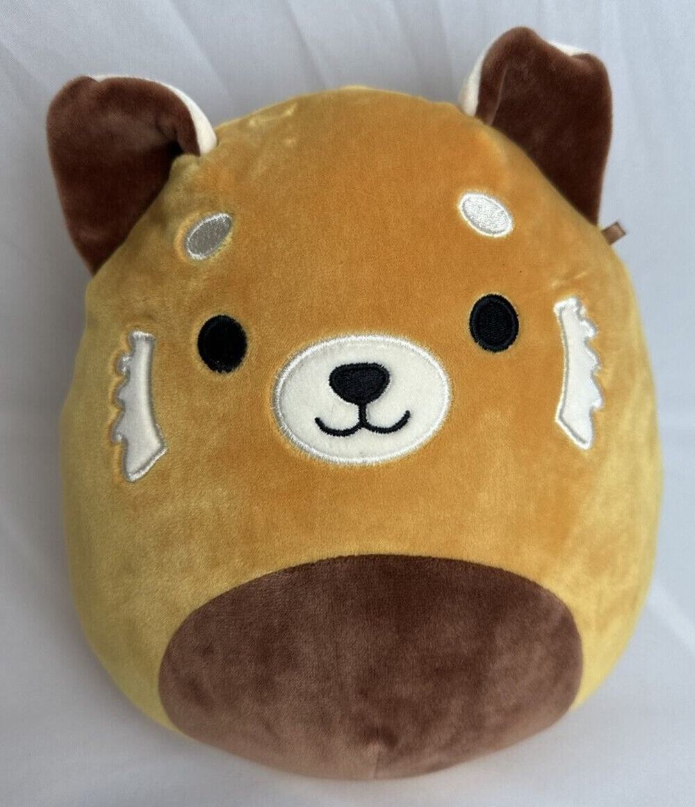 SQUISHMALLOWS SETH THE RED PANDA 10" STUFFED PLUSH DOLL TOY Excellent Condition